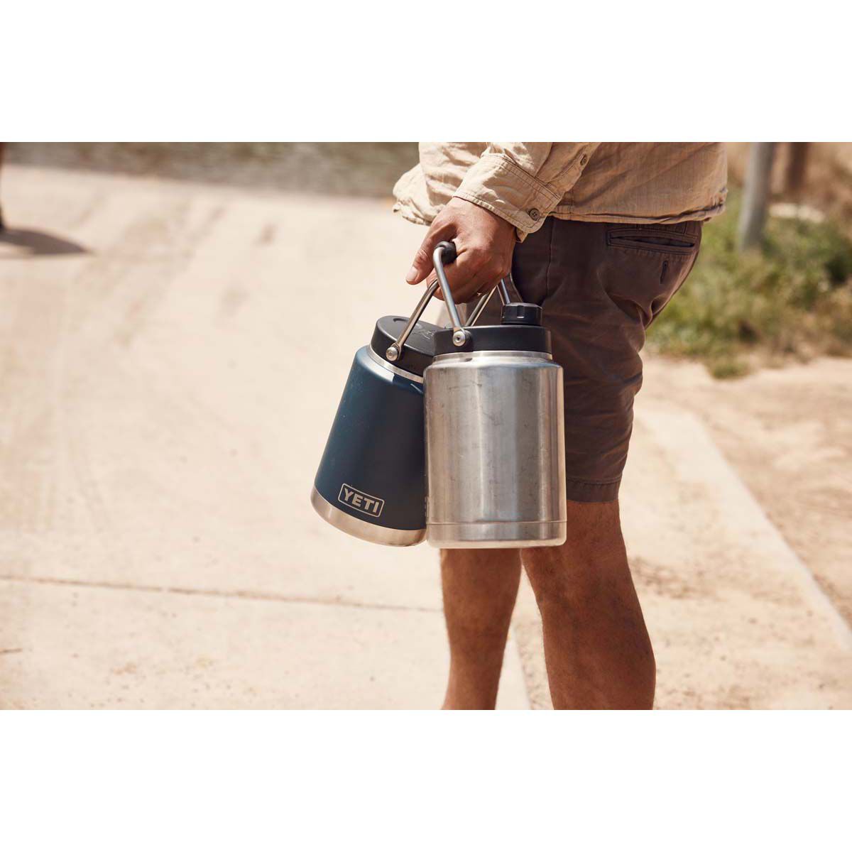 Yeti cooler jug top