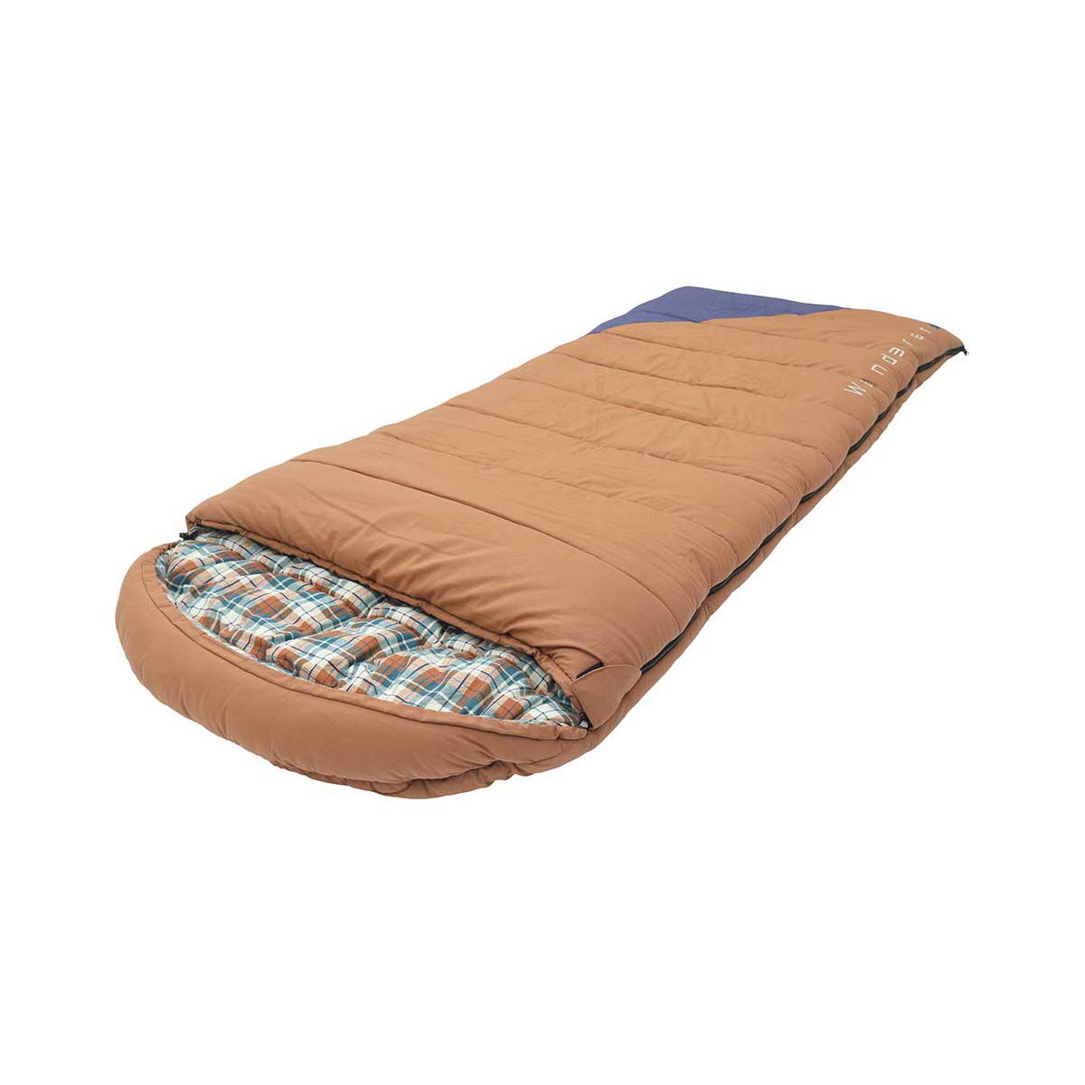 Wanderer Grand Yarra -9.6C Cotton Hooded Sleeping Bag, , bcf_hi-res