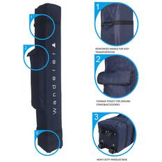 Wanderer Anti-Pooling Pro Gazebo 3x3m with Carry Bag, , bcf_hi-res