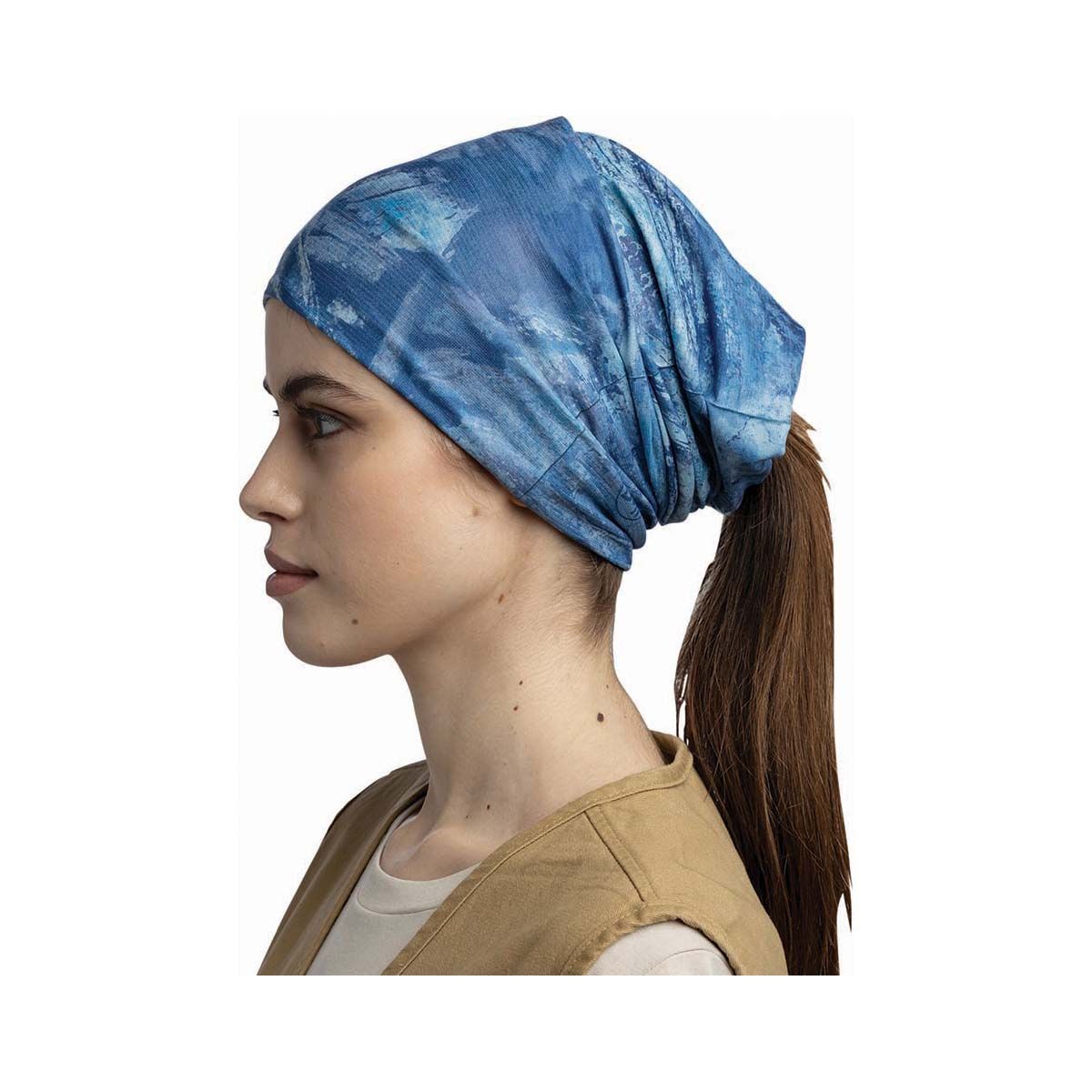 Buff Unisex Coolnet UV Multifunctional Neckwear Ocean Blue OSFM, Ocean Blue, bcf_hi-res