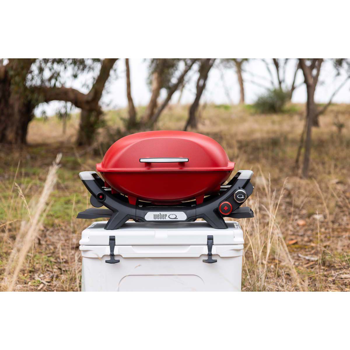 Weber Q+ Flame Red (Q2600N+) LP BBQ, , bcf_hi-res