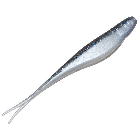 ZMan Jerk ShadZ Soft Plastic Lure 5in 5 Pack Smokey Shad, Smokey Shad, bcf_hi-res