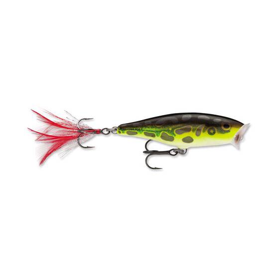 Rapala Skitter Pop Surface Lure 7cm Lime Frog