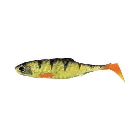 Biwaa Submission Shad 4 Pack Soft Plastic Lure 4in Ghost Perch, Ghost Perch, bcf_hi-res
