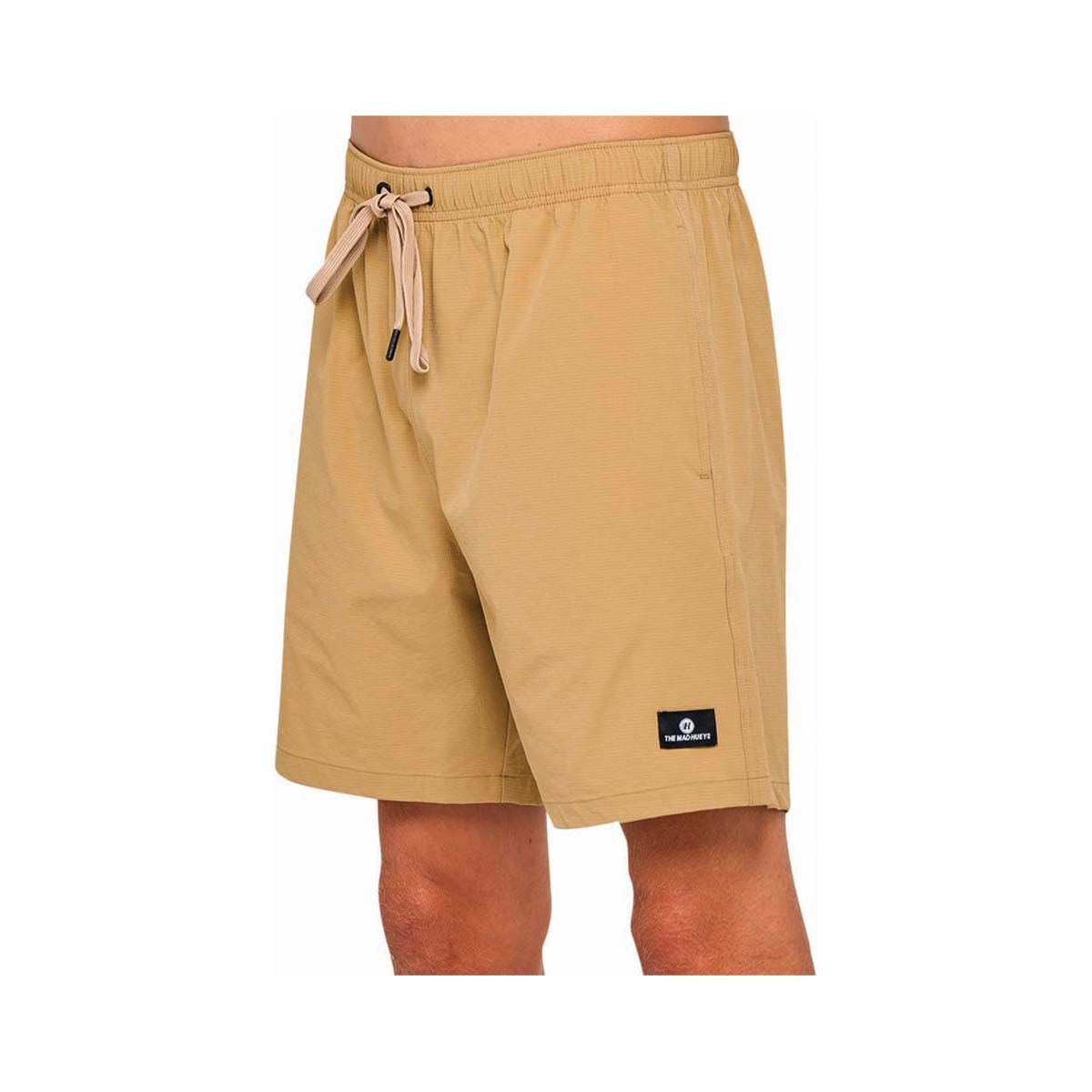 The Mad Hueys Men's Freestyle Volley Shorts 18in, Tan, bcf_hi-res