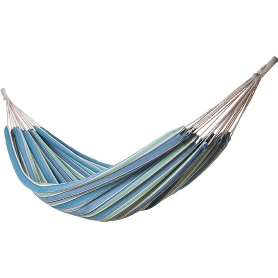 Wanderer Seafoam Stripe Single Hammock, , bcf_hi-res
