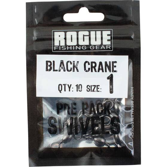 Rogue Black Crane Swivel 10 Pack, , bcf_hi-res