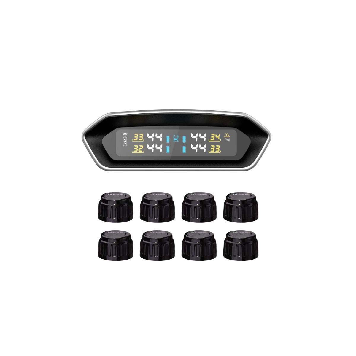 Oricom 8 Sensor Tyre Pressure Monitoring System, , bcf_hi-res