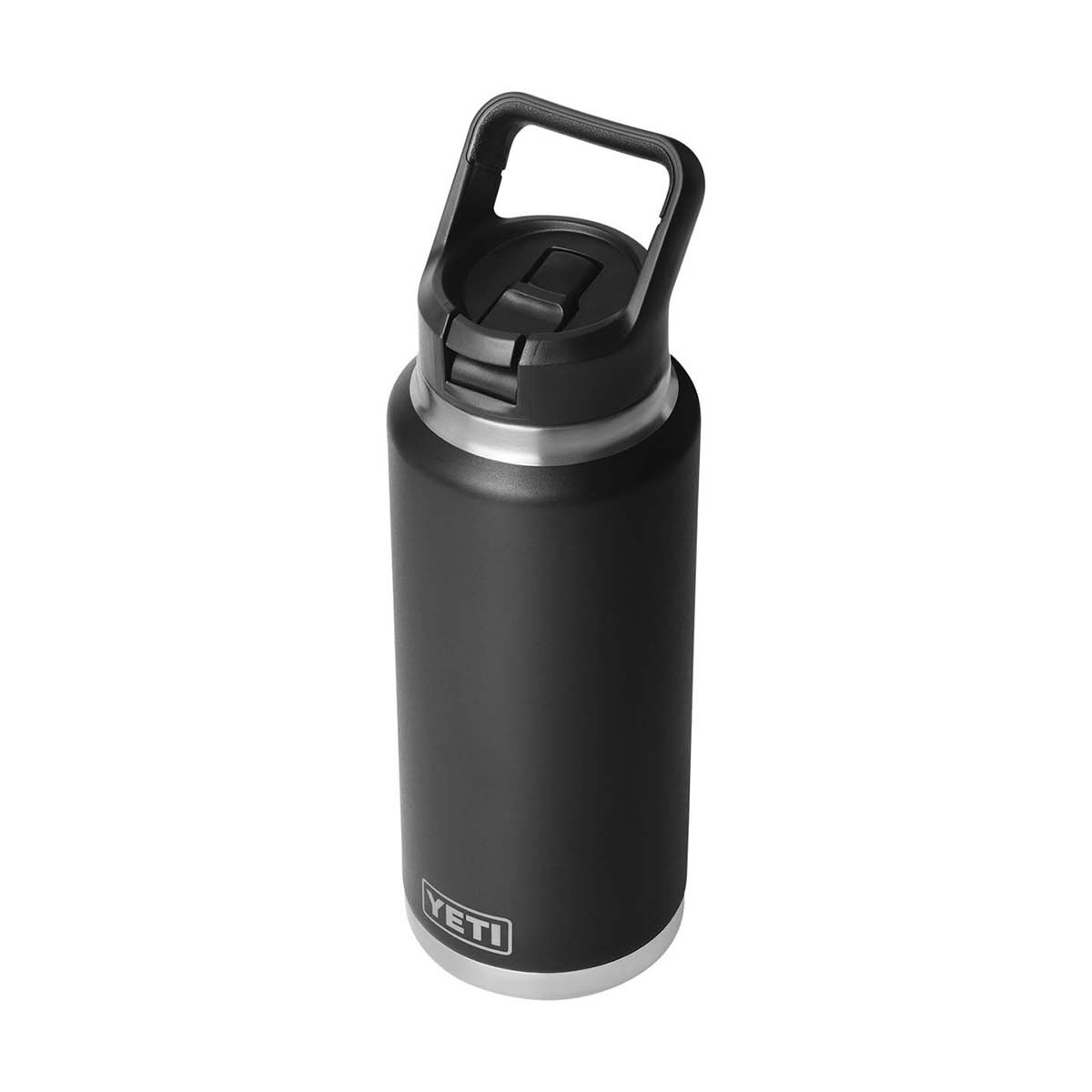 YETI&reg; Rambler&reg; Straw Bottle (1065 ml) Black, Black, bcf_hi-res