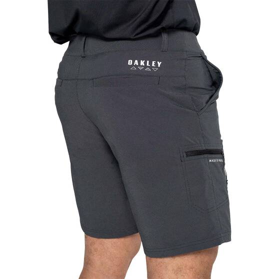 Oakley Men’s Elements Hybrid Shorts 19in, Blackout, bcf_hi-res