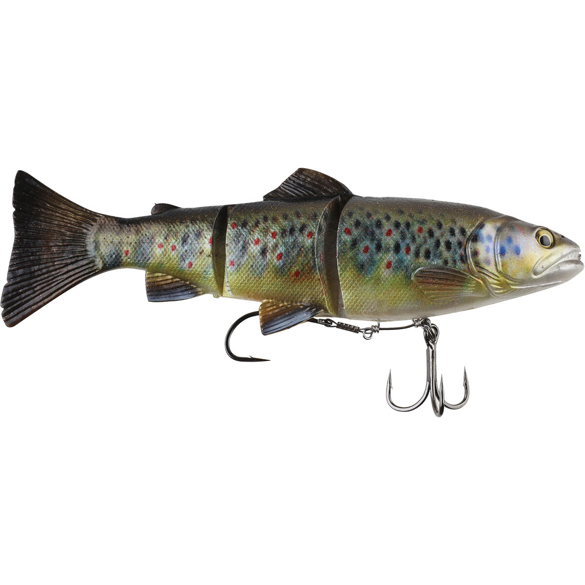 Savage 4D Trout Line Through Soft Plastic Lure 15cm BCF