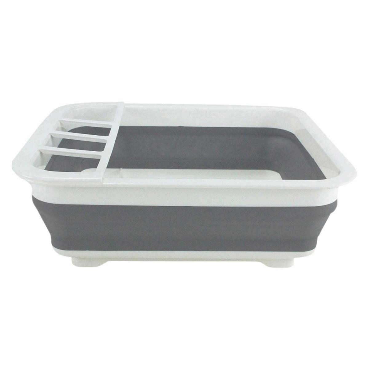 Collapse-A Dish Rack Grey, , bcf_hi-res