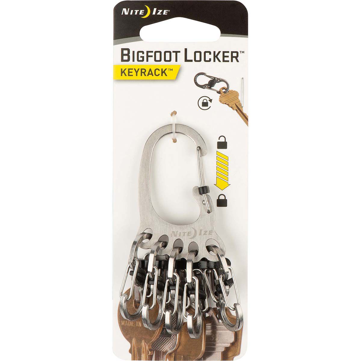 Nite Ize Bigfoot KeyRack Stainless, , bcf_hi-res