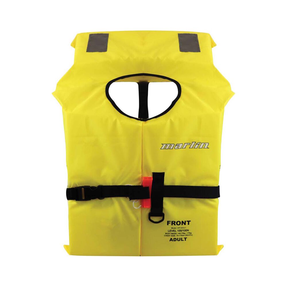 Marlin Australia Adult VIP Standard Level 100 PFD Life Jacket BCF