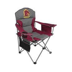 NRL Brisbane Broncos Camp Chair 130kg, , bcf_hi-res