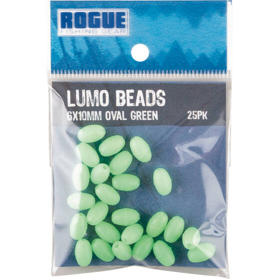 Rogue Oval Lumo Beads 25 Pack, , bcf_hi-res