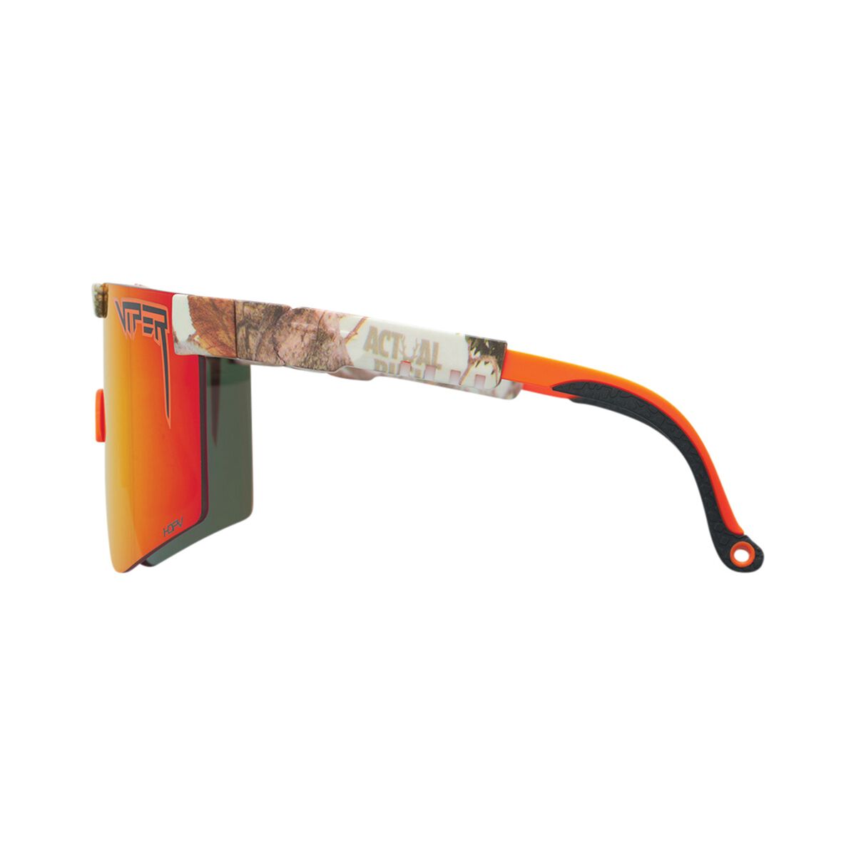 Pit Viper The Actualbush Original Polarised Sunglasses 2.0 Narrow Red, Red, bcf_hi-res