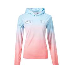 BCF x Tide Women's Sunset Hooded Sublimated Polo, , bcf_hi-res