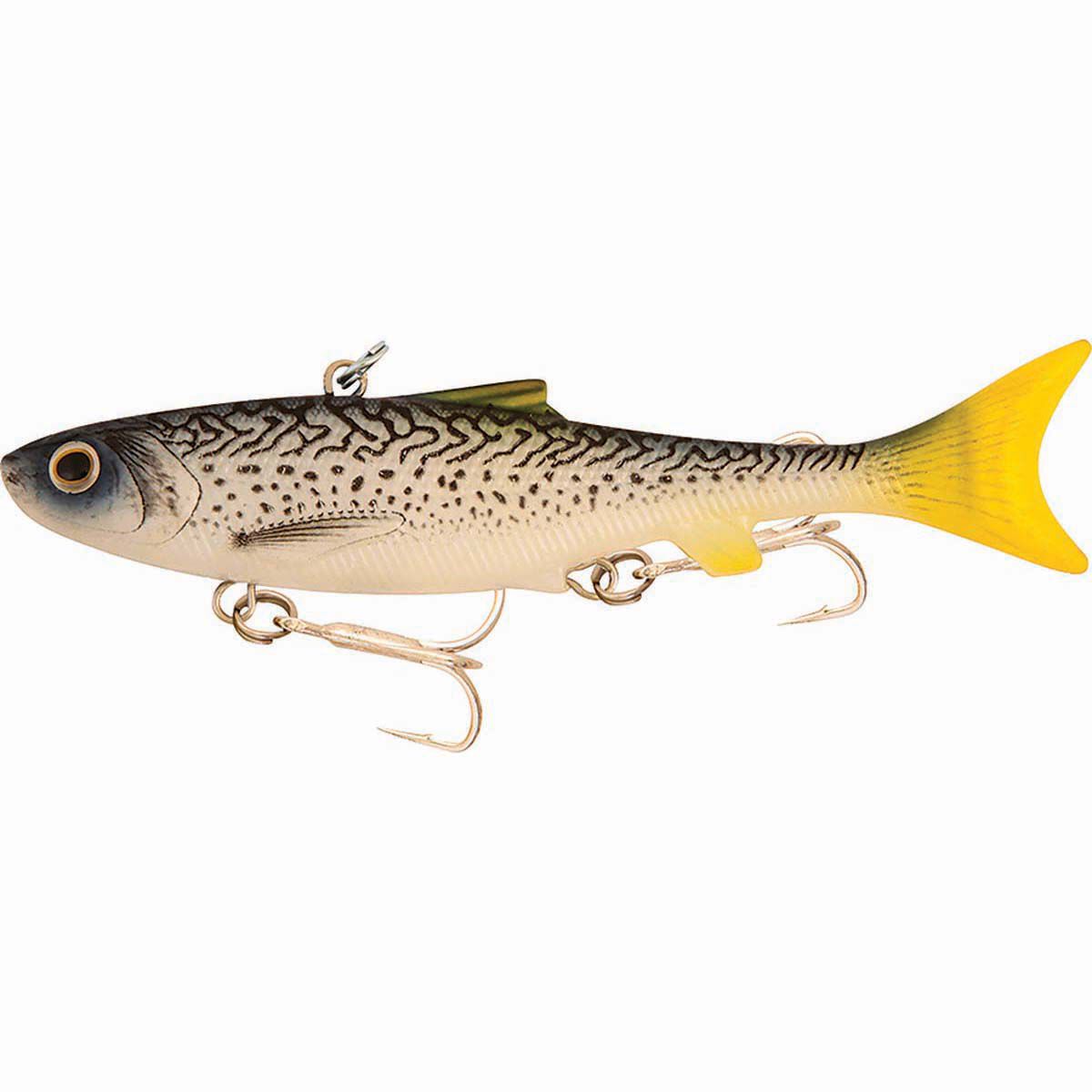 Samaki Vibelicious Thumper Tail Soft Vibe Lure 100mm 20g Slimy Mackerel, Slimy Mackerel, bcf_hi-res