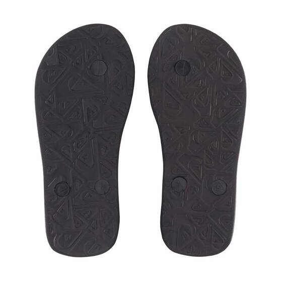 Quiksilver Youth Molokai Art II Thongs, Black, bcf_hi-res