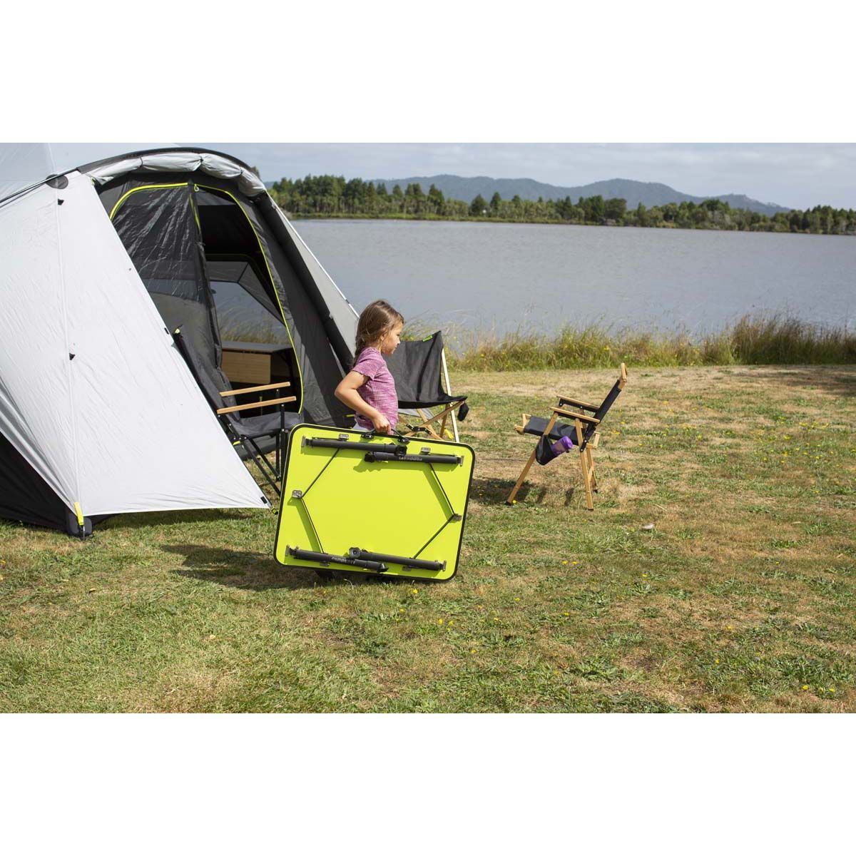 Zempire Hexolite 80 Lightweight Camping Table, , bcf_hi-res