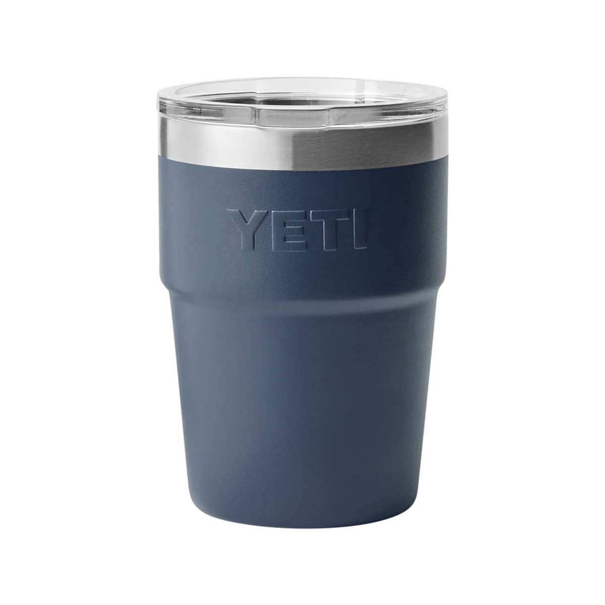 YETI&reg; Rambler&reg; Stackable Cup 16 oz (473ml) Navy, Navy, bcf_hi-res