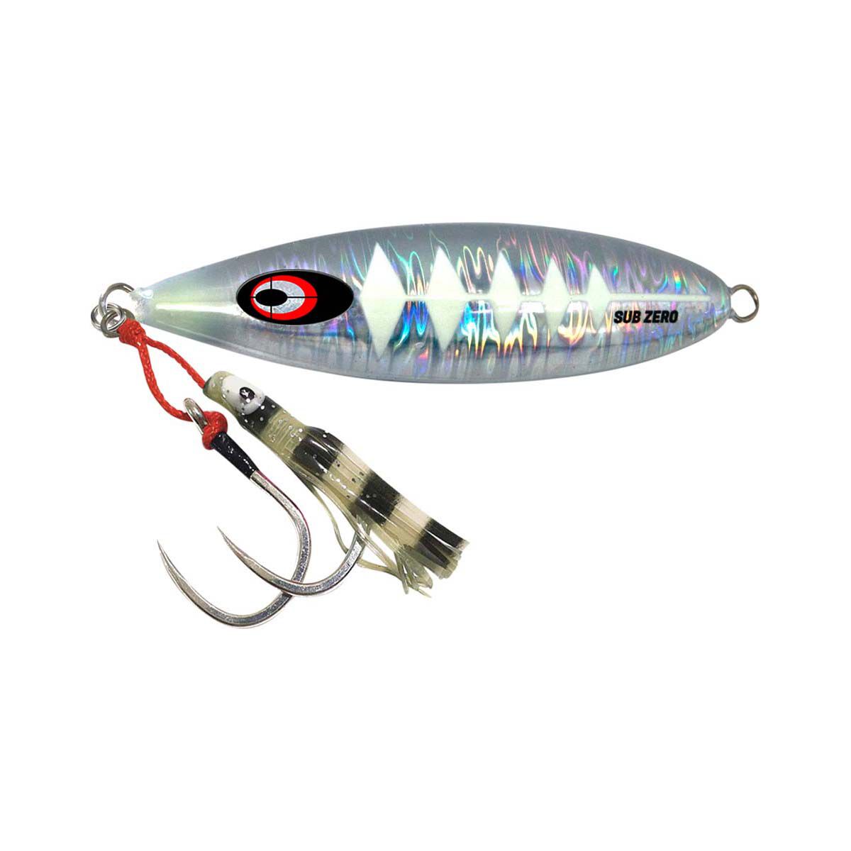 Synotek Sub Zero Jig Lure 40g Silver, Silver, bcf_hi-res