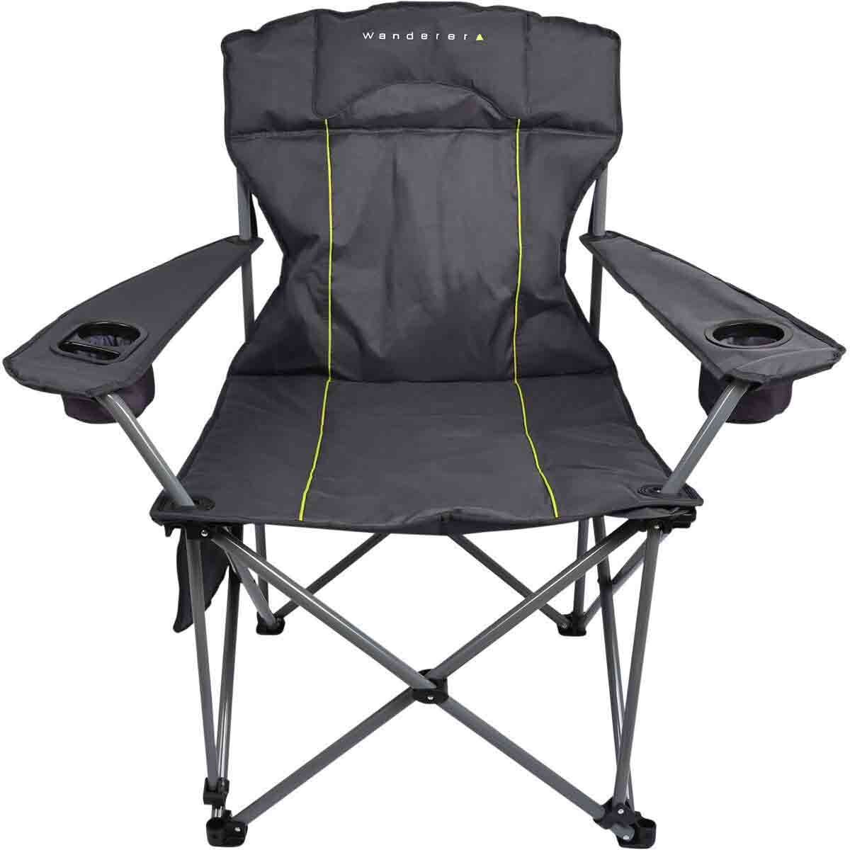 Wanderer Mighty Quad Fold Chair 300kg, , bcf_hi-res