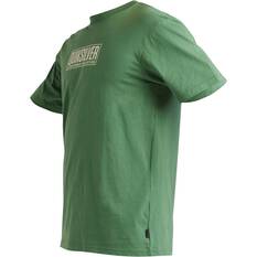 Quiksilver Waterman Men’s Bold Logo Short Sleeve Tee Myrtle S, Myrtle, bcf_hi-res