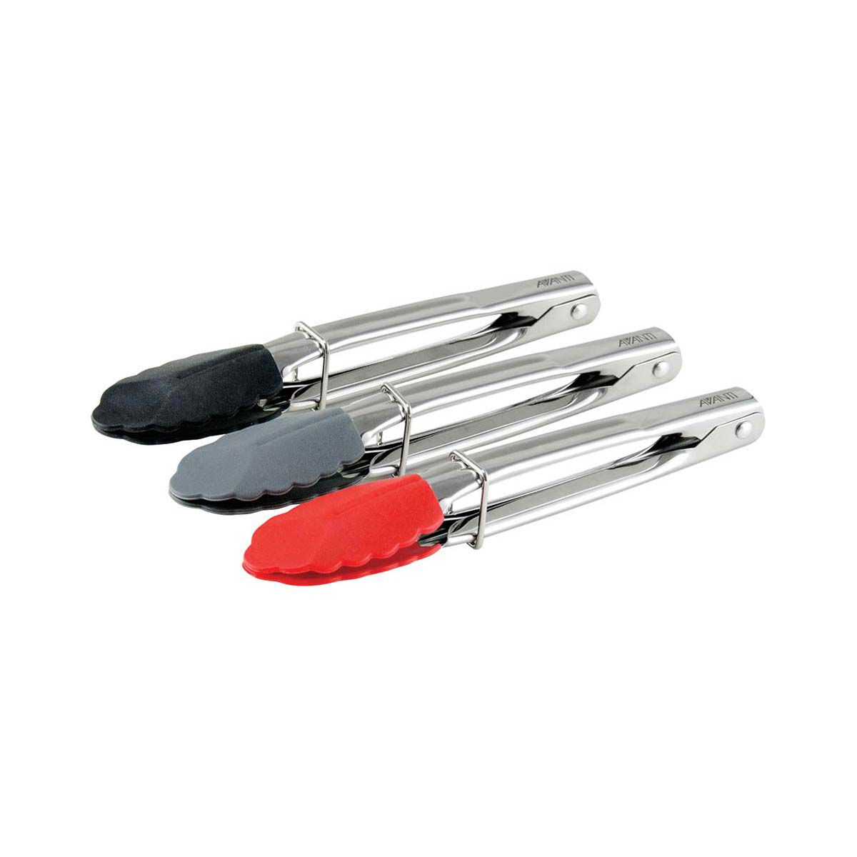 Avanti Mini Tongs with Silicone Tip BCF