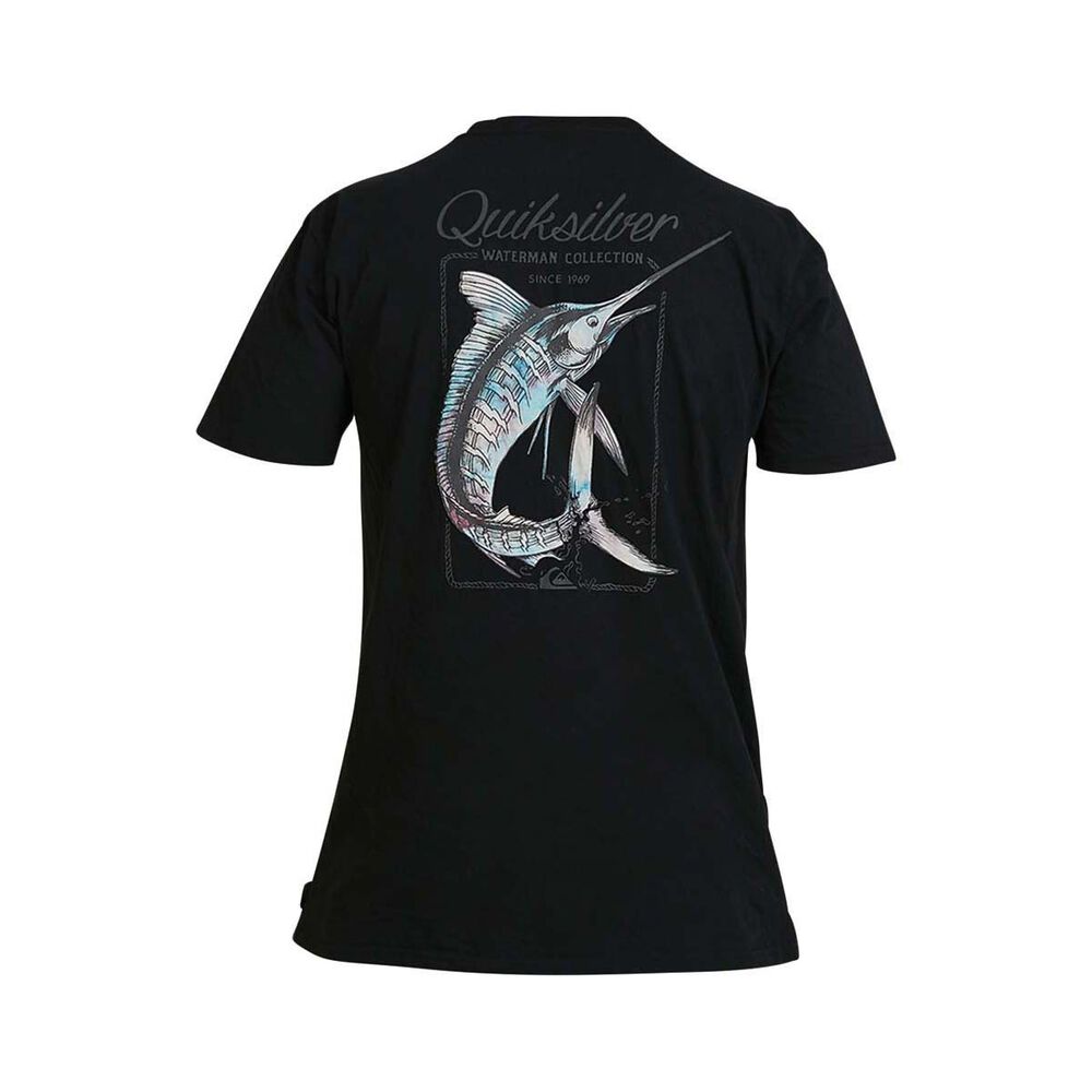 Quiksilver Waterman Men S Outer Reef Tee Black S Bcf