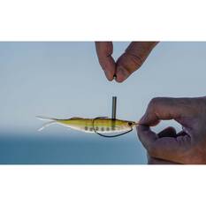 Nomad Live Ops Fallout Minnow Soft Plastic Lure 4.25in Pink Shiner, Pink Shiner, bcf_hi-res
