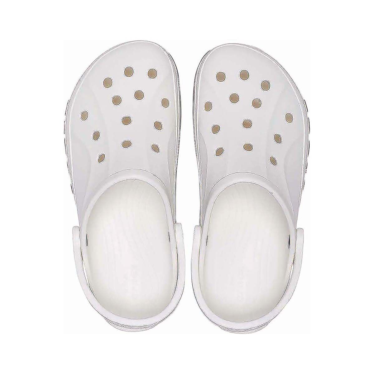 Crocs Unisex Bayaband Clogs, White/Navy, bcf_hi-res