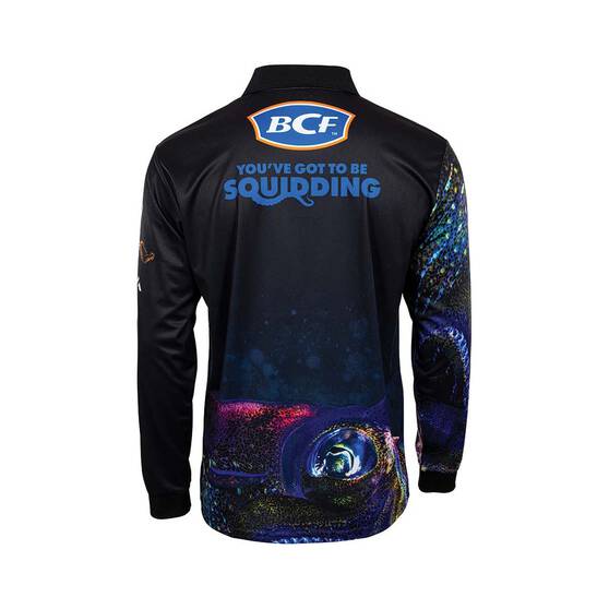 BCF Men’s Squid Fishing Shirt, Black, bcf_hi-res