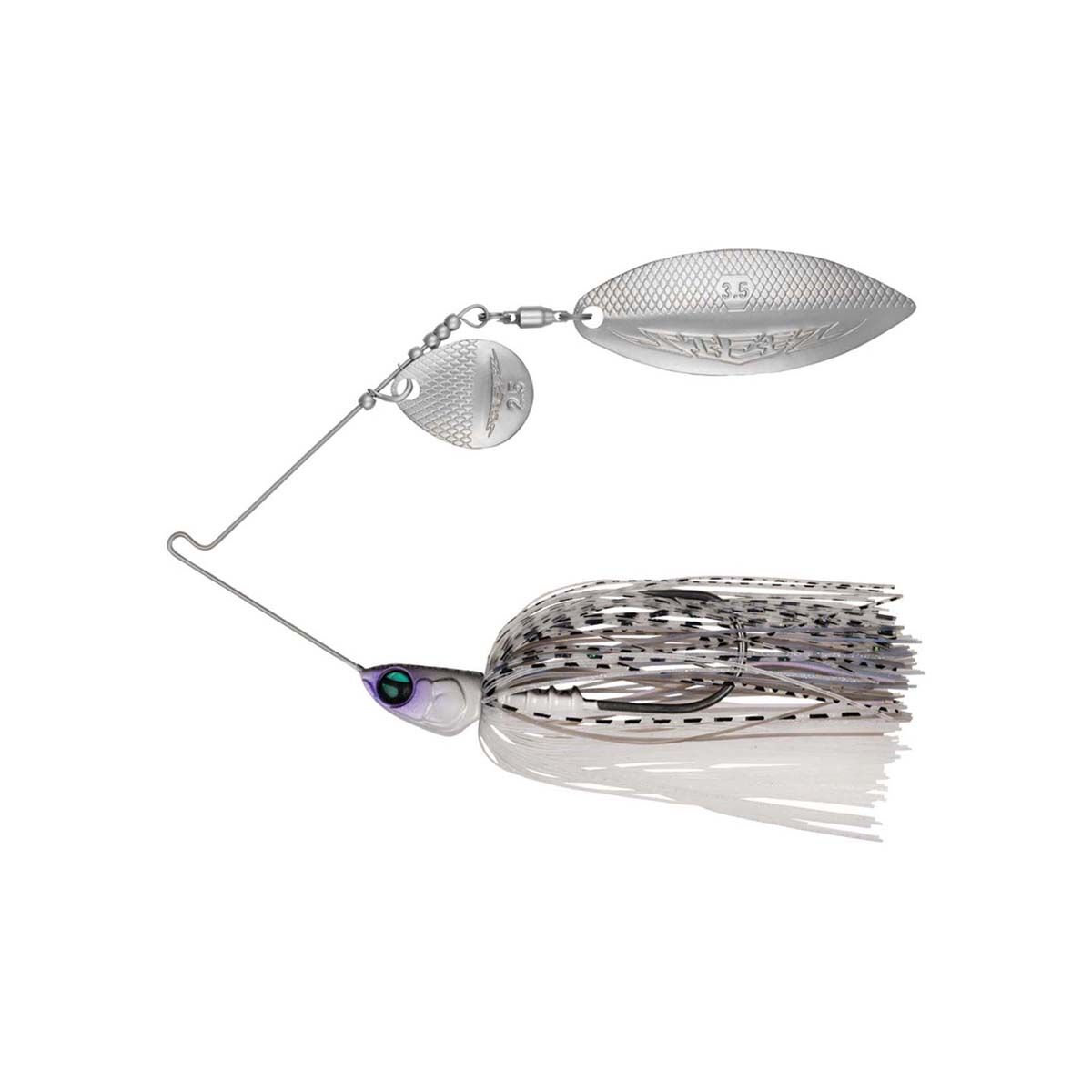 Daiwa Steez Spinnerbait Lure 1/2oz Pro Blue Shad, Pro Blue Shad, bcf_hi-res