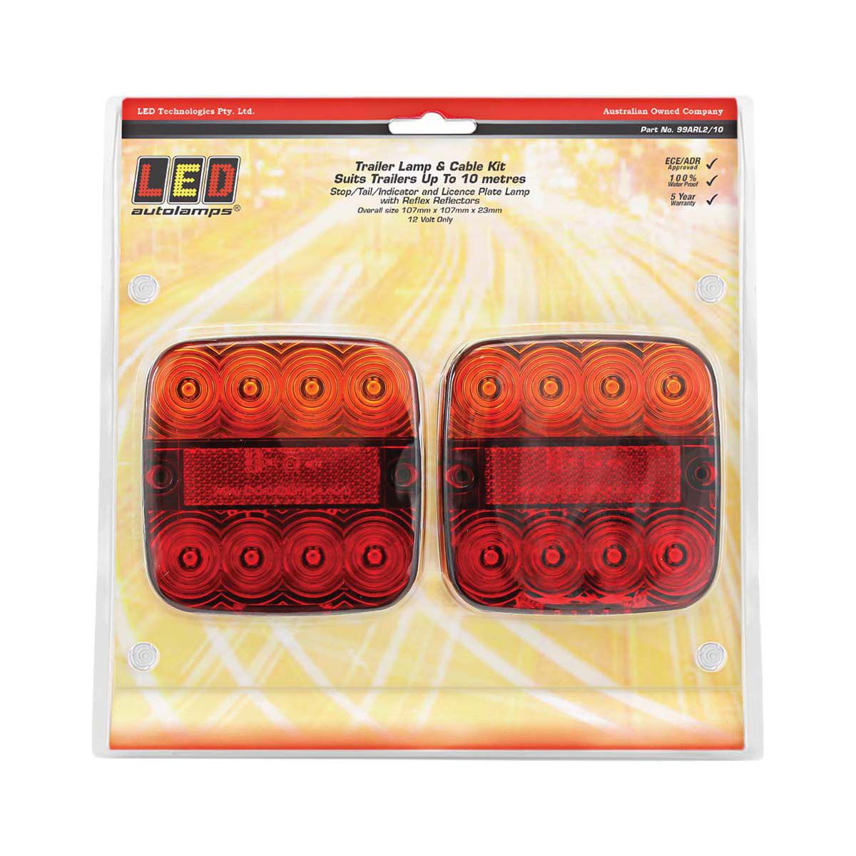 LED Autolamps 99 Series Trailer Lights, , bcf_hi-res