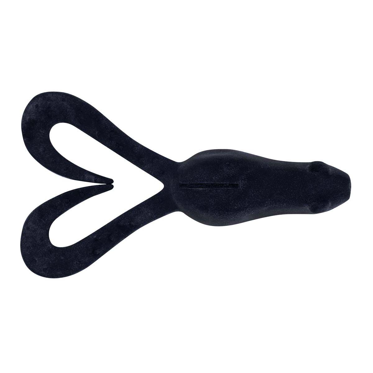 Daiwa Bait Junkie Kicker Curly Soft Plastic Lure 4.25in Black UV, Black UV, bcf_hi-res