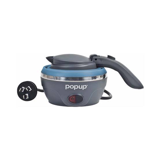 Companion Blue Pop Up Kettle 800ml 240V, , bcf_hi-res