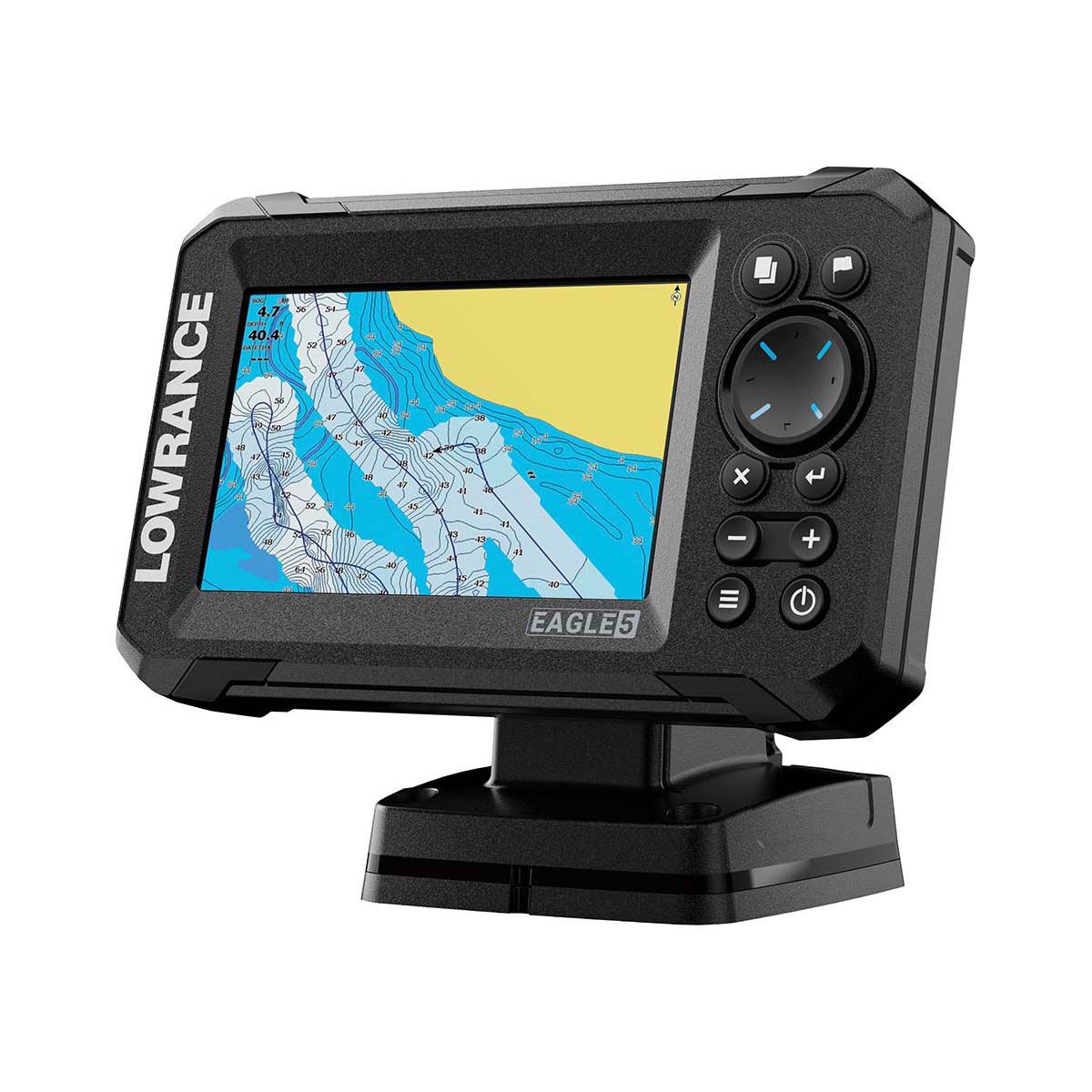 Lowrance Eagle 5 Aus/NZ Fish Finder Combo with Splitshot Transducer BCF