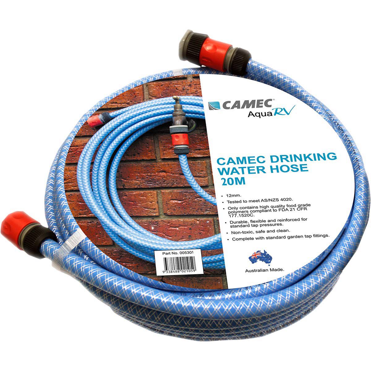 Camec Drinking Hose 20m x 12.5mm, , bcf_hi-res