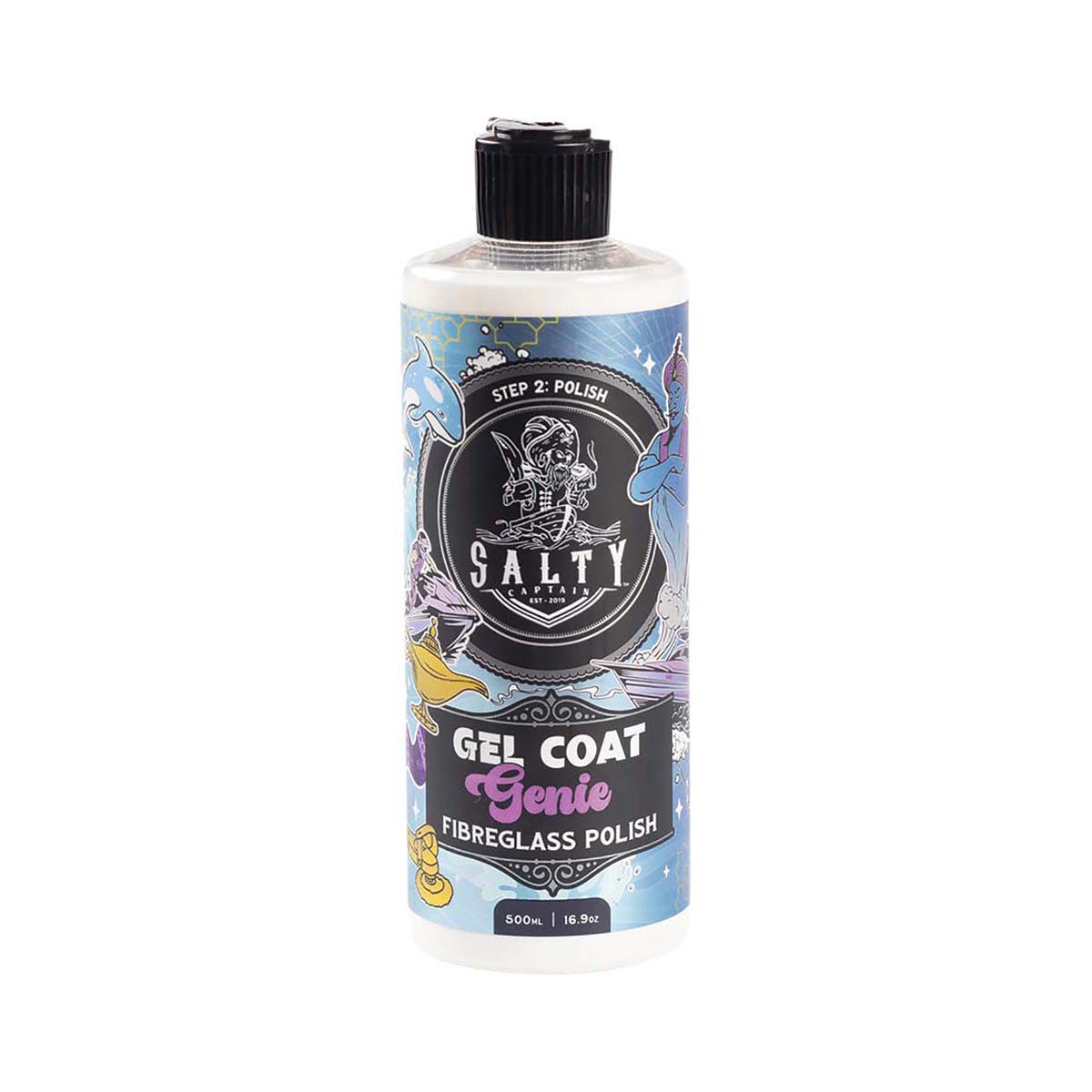 Salty Captain Gel Coat Genie Fibreglass Polish Compound 500ml BCF