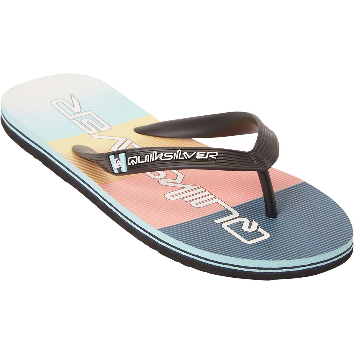 Quiksilver Men&rsquo;s Molokai Word Thongs, , bcf_hi-res