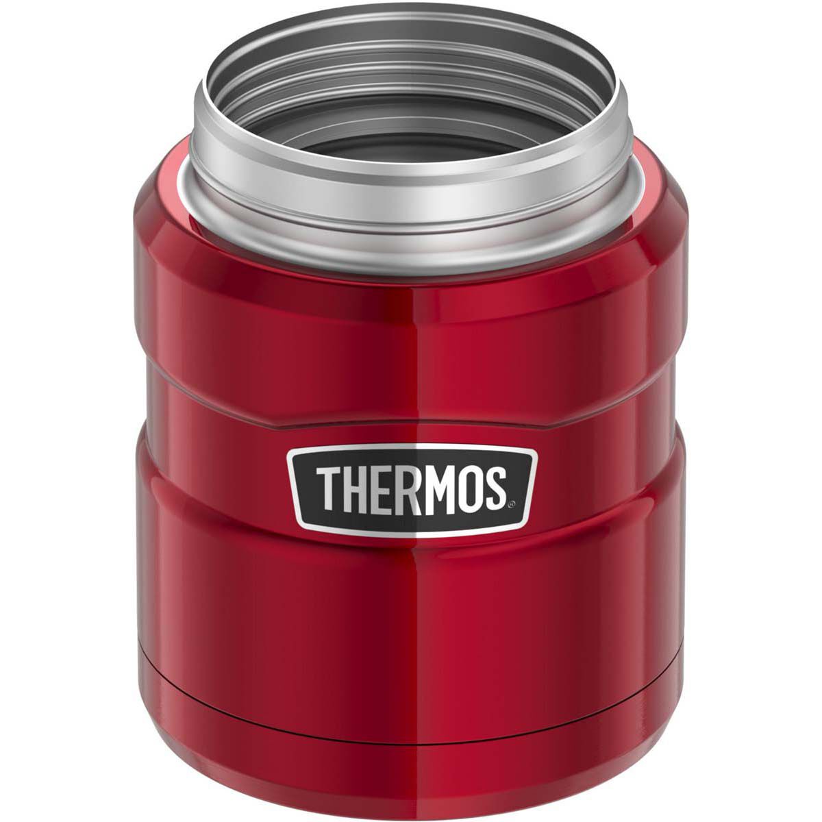 Thermos King Vacuum Insulated Food Jar 470ml Red, Red, bcf_hi-res