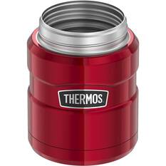 Thermos King Vacuum Insulated Food Jar 470ml Red, Red, bcf_hi-res