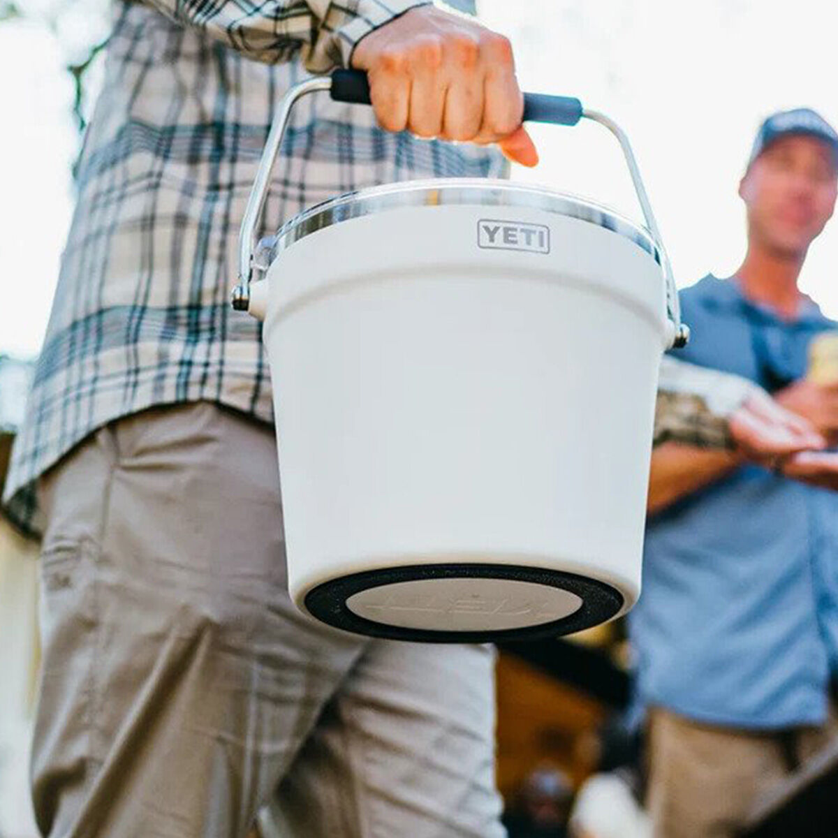 YETI&reg; Rambler&reg; Beverage Bucket White, White, bcf_hi-res