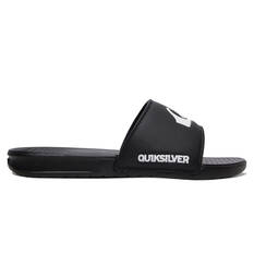 Quiksilver Men's Bright Coast Slides, Black/White, bcf_hi-res