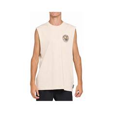 The Mad Hueys Men's Keeping It Reel Muscle Tank Cement S, Cement, bcf_hi-res
