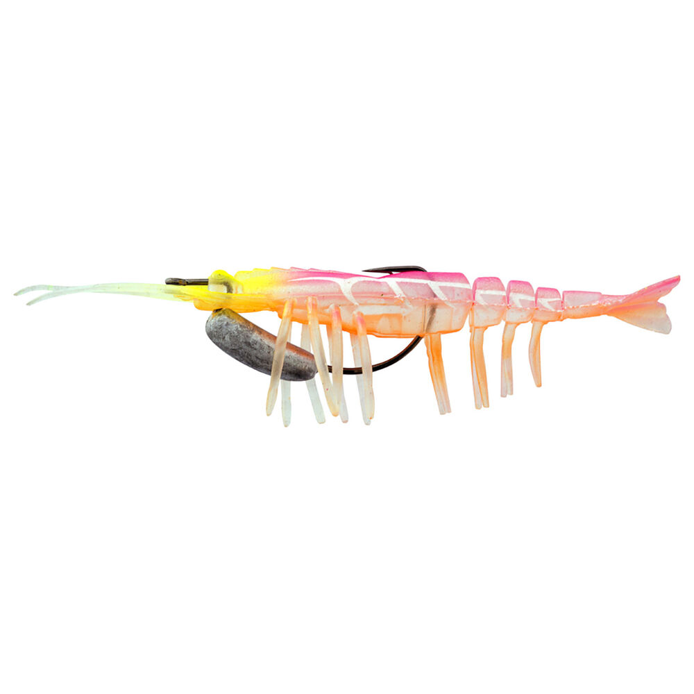 Zerek Live Shrimp Hotlegs Soft Plastic Lure 4in FAB