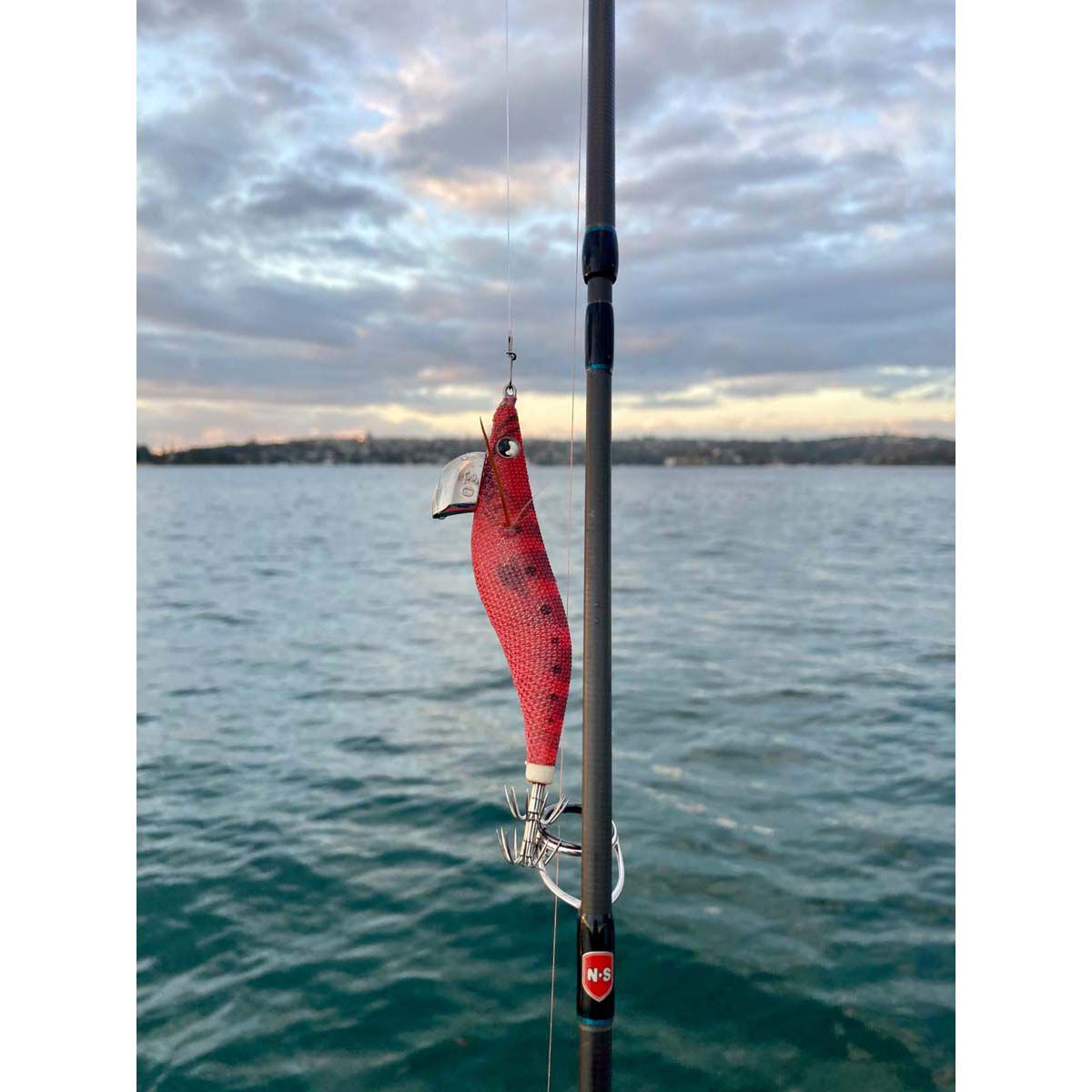 Yamashita EGI OH F Squid Jig 3.5 Solid Red 3.5, Solid Red, bcf_hi-res