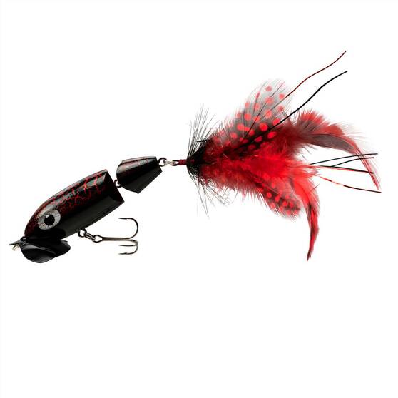 Arbogast Jitterbug 2.0 Jointed Surface Lure Black Death, Black Death, bcf_hi-res